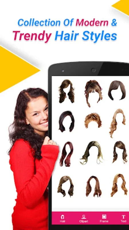 Women Hair Style Photo Editor for Android - Transform Your Looks