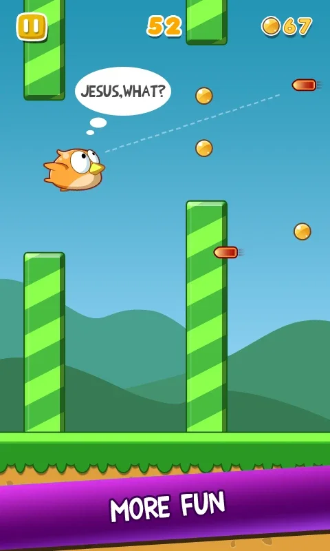 Crazy Birdz Seven Stars for Android - Challenging Obstacle Avoidance