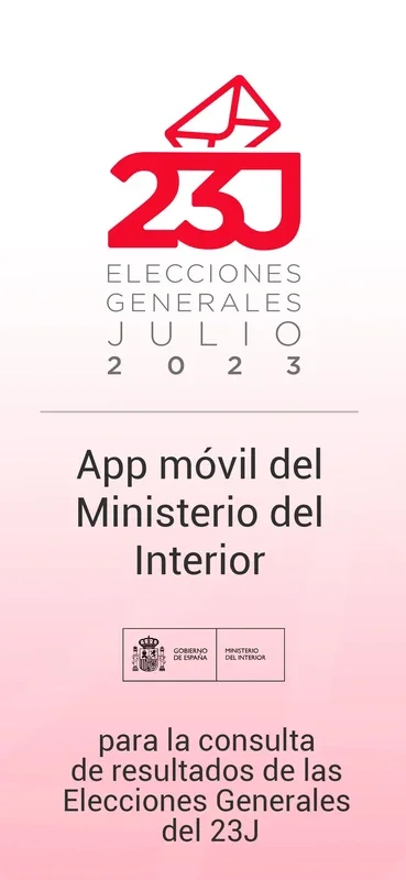 Generales 23J for Android - Live Election Results App