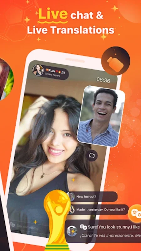 Bloomer for Android - Enjoy Video Chat Rooms