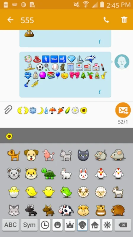 Emoji 9 Free Font Theme for Android - Express Yourself