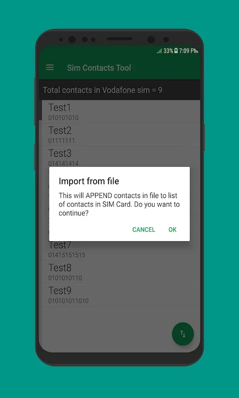 Sim Contacts Tool - Manage SIM Card Contacts on Android