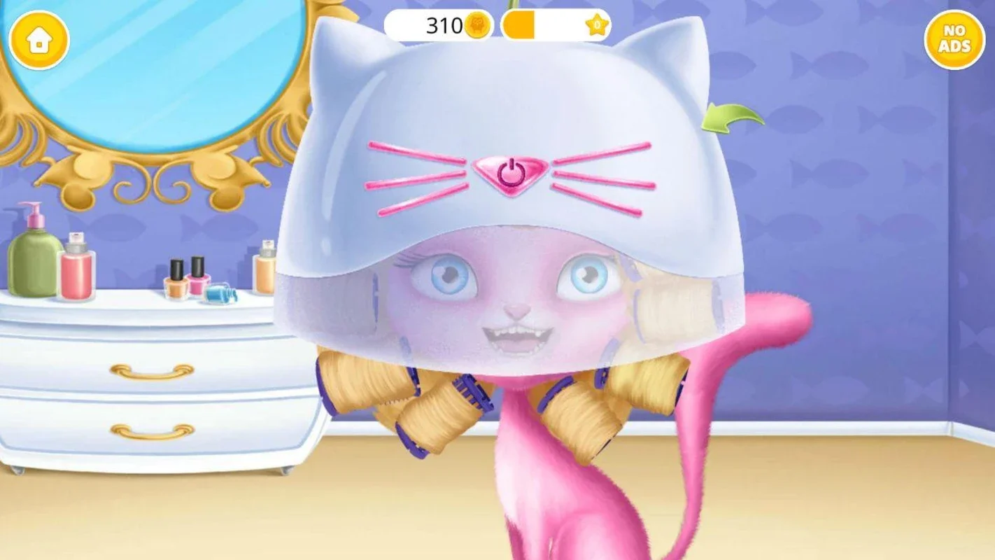 Cat Hair Salon Birthday Party on Android: Groom Kittens for a Party