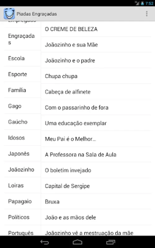 Piadas Engraçadas for Android - Hilarious Jokes App