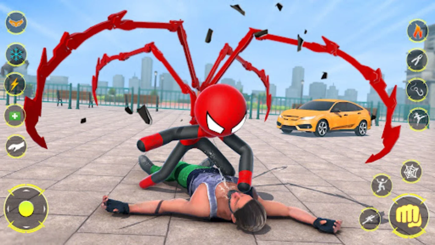 Stickman Rope Hero Spider Game for Android - Action - Packed Open - World Adventure