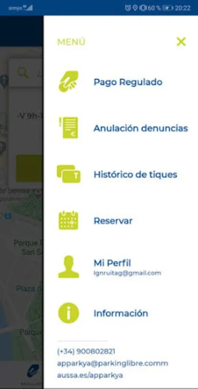 Apparkya – Tu App para el parq for Android - Manage Parking Easily