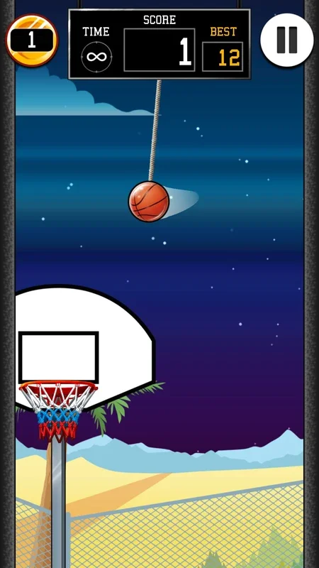 Basket Fall for Android - Unique Basketball Game