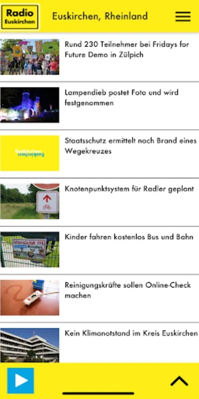 Radio Euskirchen for Android - Stream Local Content