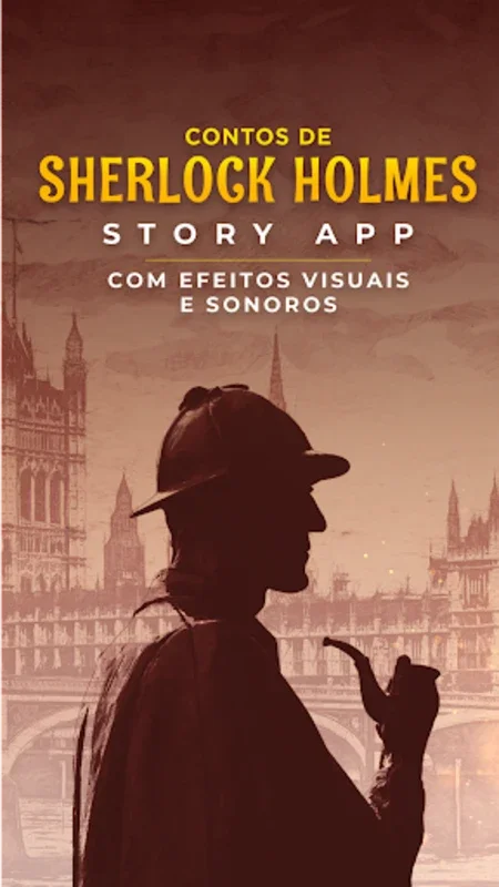 Contos de Sherlock Holmes for Android - Immersive Crime Stories