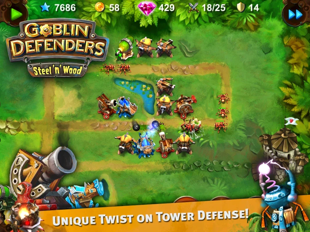 GoblinDefenders for Android - Strategic Tower Defense