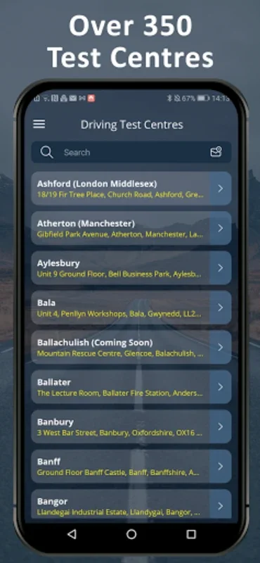 Driving Test Routes for Android - Ideal for UK and Ireland Tests