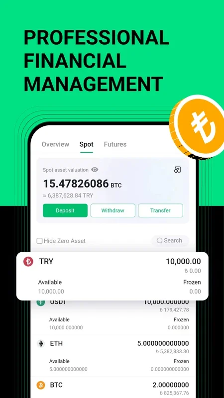 CoinTR Pro for Android - Secure Crypto Trading Platform