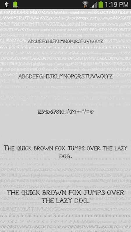 Tattoo Free Font Theme for Android - Enhance Your Texts