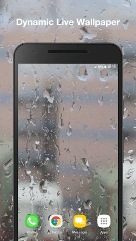 Raindrops Live Wallpaper for Android - Enhance Your Device