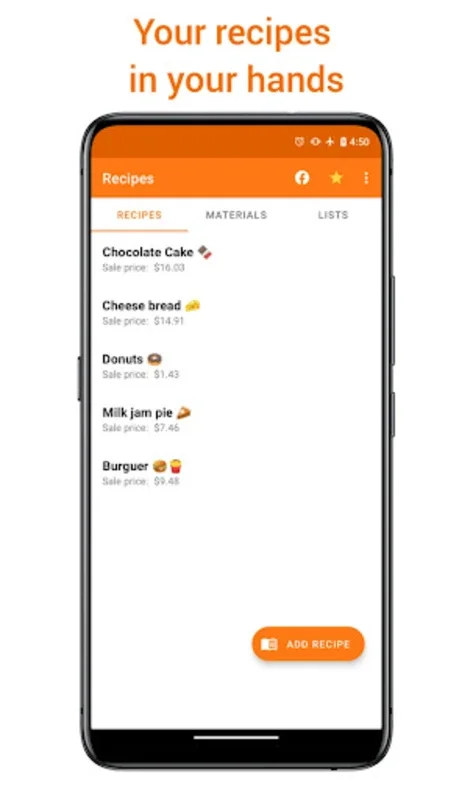 Recipe Cost Calculator for Android - Optimize Culinary Profits