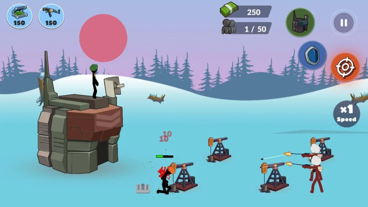 Stickman World War for Android - Engaging Warfare Game