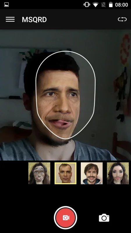 MSQRD for Android: Real-time Face Modification App