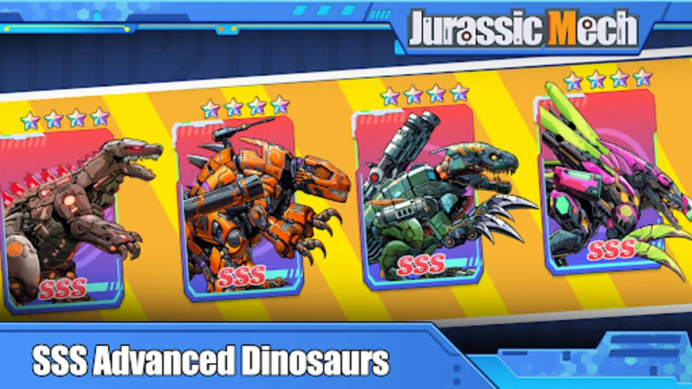 Jurassic Mech for Android - Play the Prehistoric Battle Game