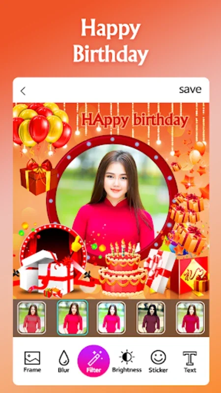 Happy Birthday Photo Frame for Android: Create Beautiful Memories