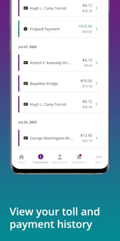 Official E - ZPass NY for Android: Simplify Toll Management