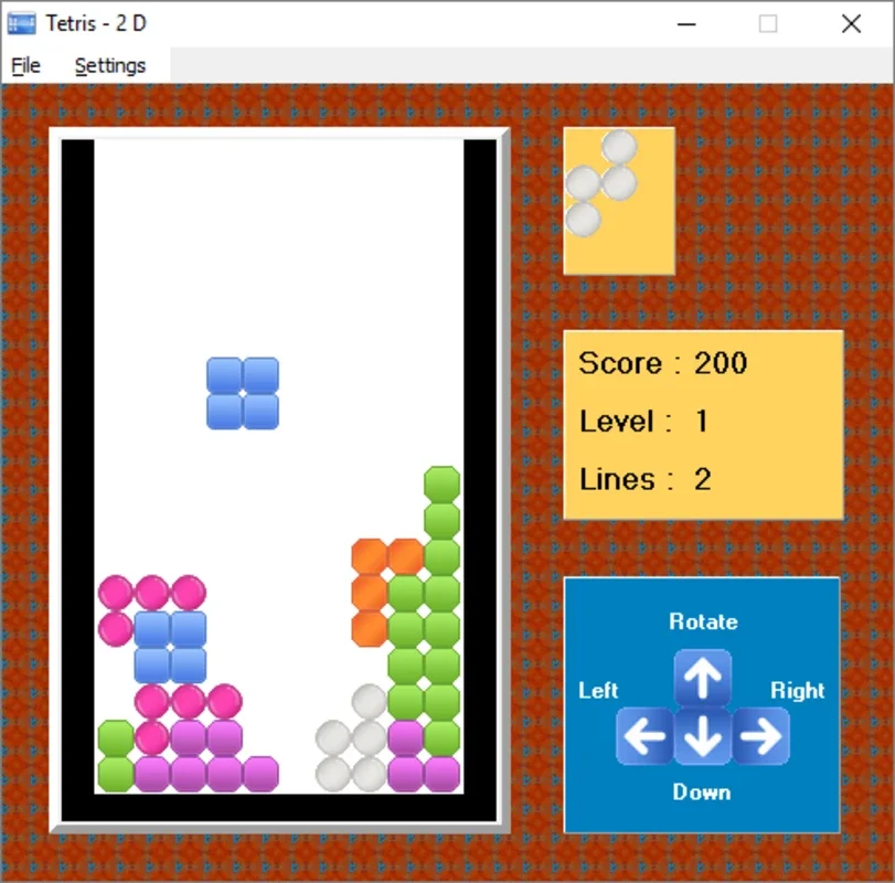 SSuite Tetris 2D for Windows - Relive the Classic