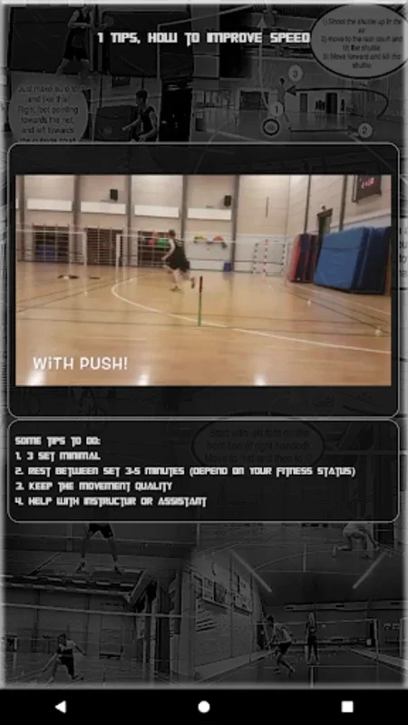 Badminton Footwork Drills for Android: Enhance Your Agility