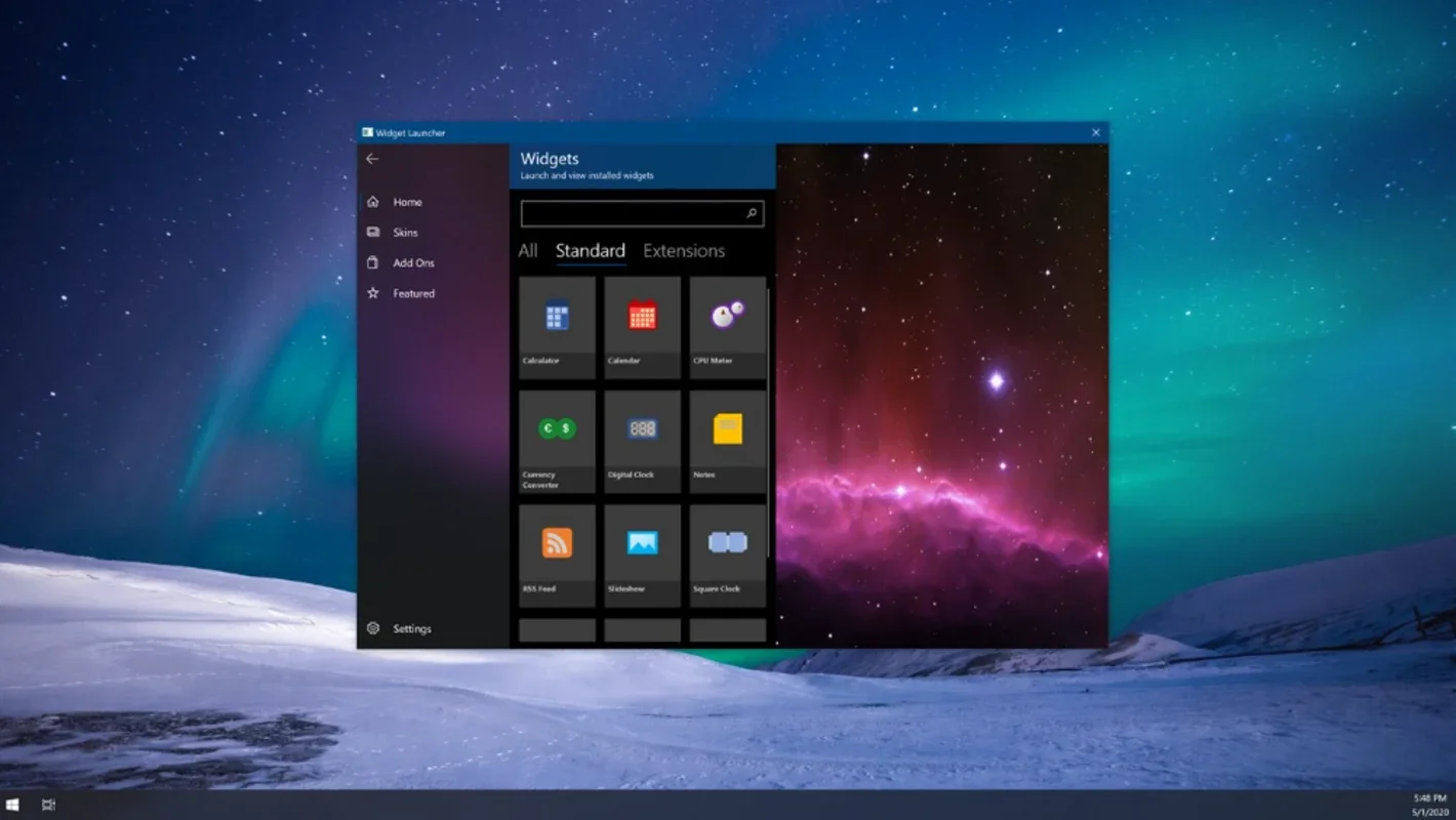 Widget Launcher for Windows - Enhance Your Desktop