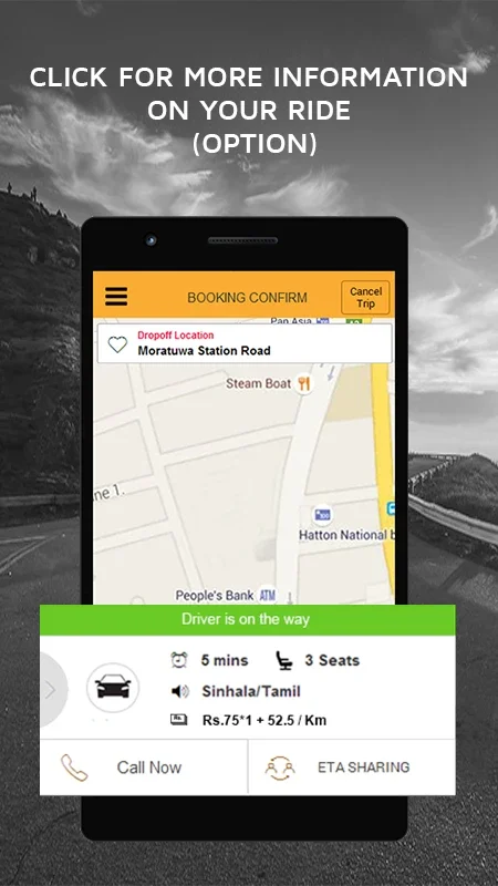 PickMe for Android - Sri Lankan Transportation & Delivery App