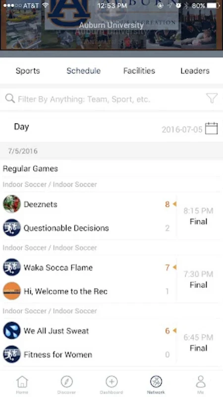 IMLeagues for Android - Elevate College Sports