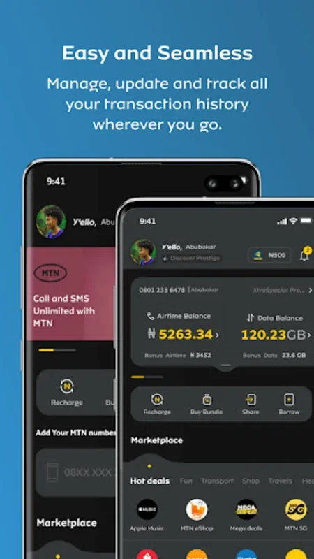 myMTN NG for Android - An All-in-One Telecom App