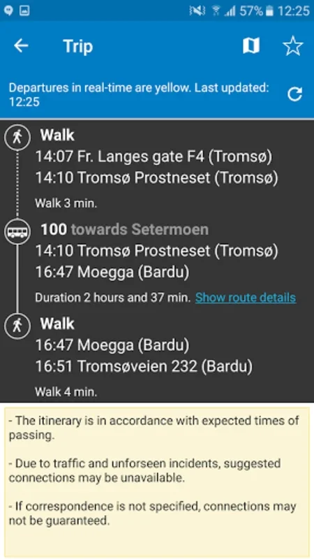 Troms Reise for Android: Your Public Transport Guide