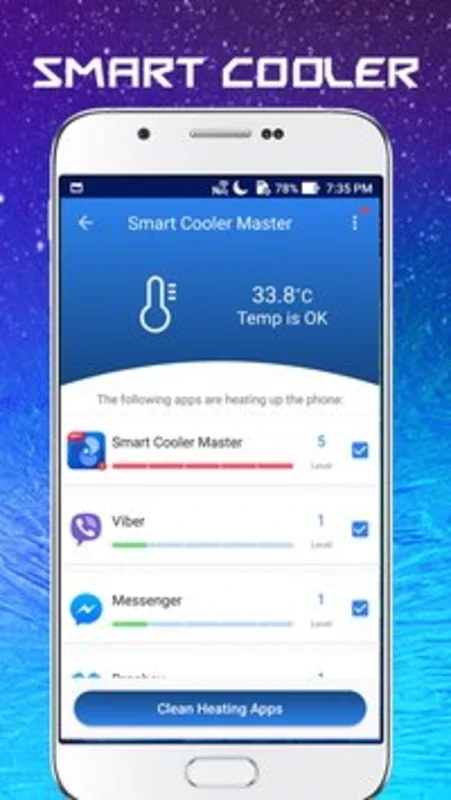 Smart Cooler Master for Android: Prevent Overheating