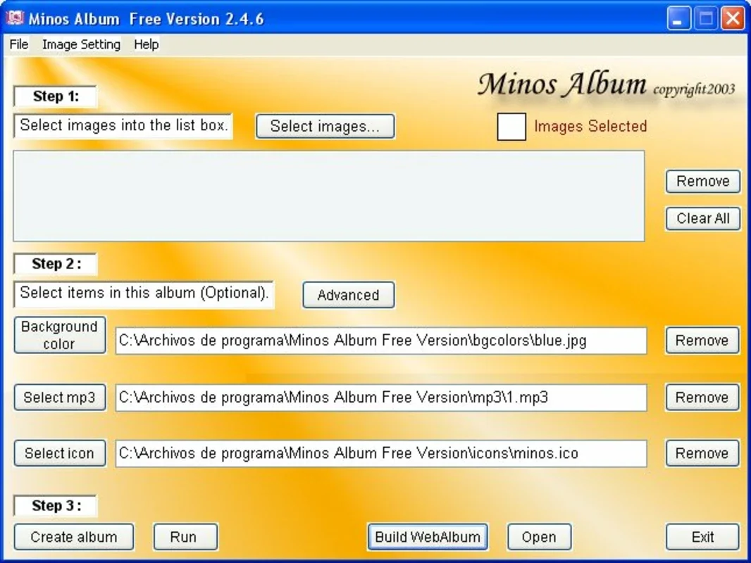 Minos Album for Windows - Organize Your Photos