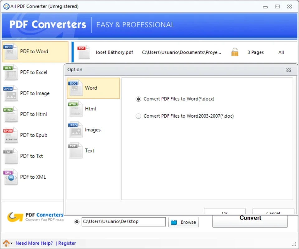 All PDF Converter for Windows - Convert PDF to Any Format