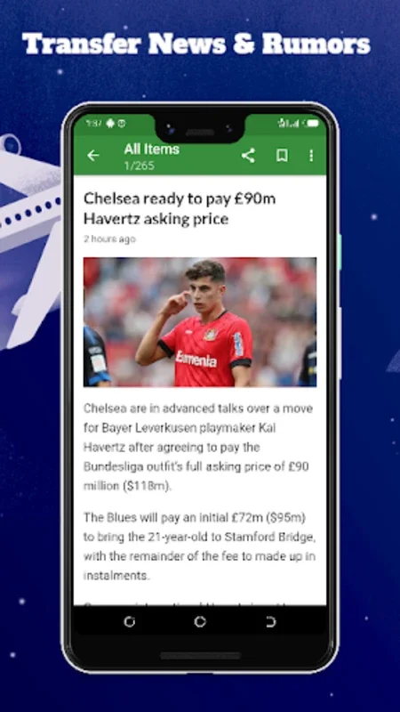 Football News - Latest Transfers for Android: Comprehensive Updates