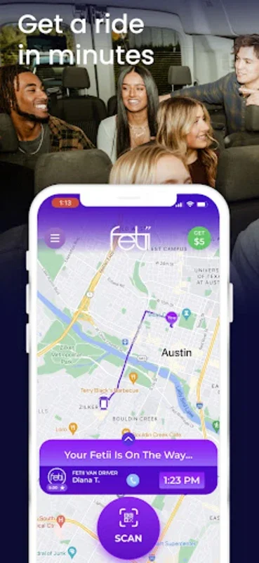 Fetii for Android - Seamless Group Transportation App