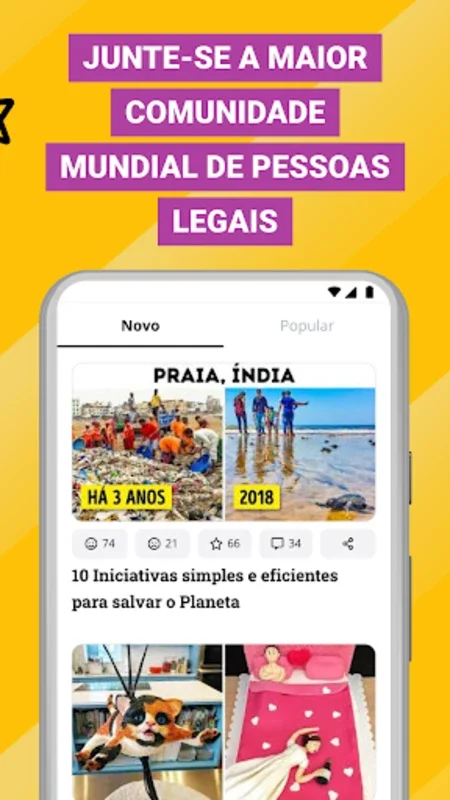 INCRÍVEL: Vida Positiva for Android - Inspiring Daily Content