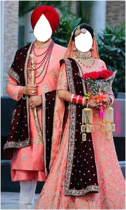 Punjabi Couples Photo Editing for Android - Enhance Photos