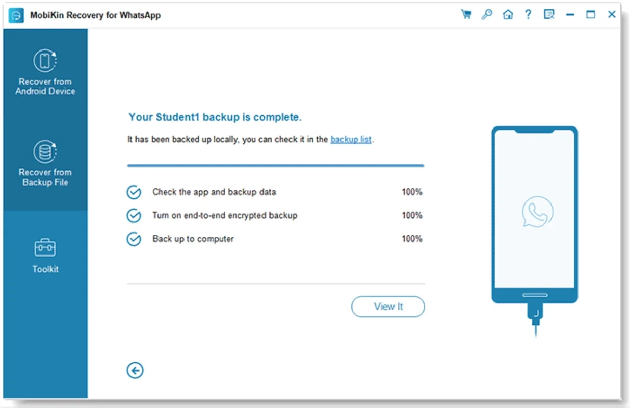 MobiKin Recovery for WhatsApp for Windows - Recover Messages Easily