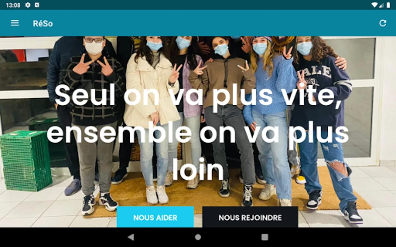 RéSo - Les réseaux solidaires for Android: Streamline Community Aid