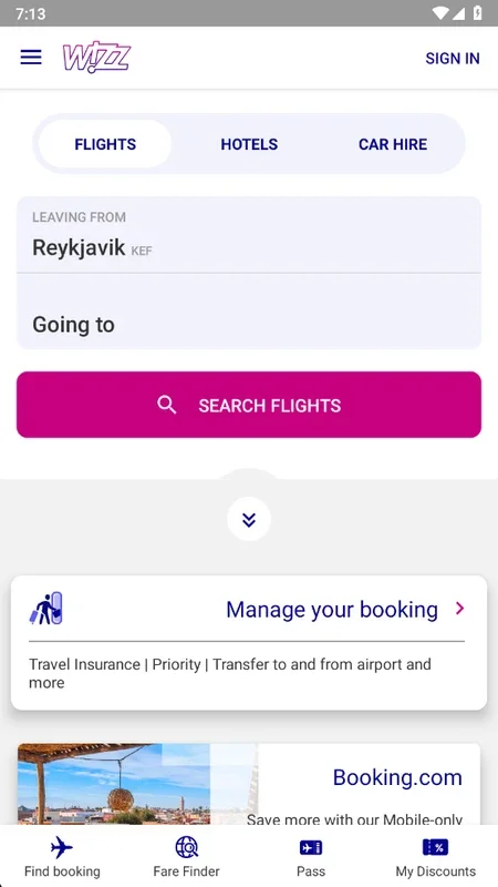 Wizz Air for Android - Manage Your Travel Easily