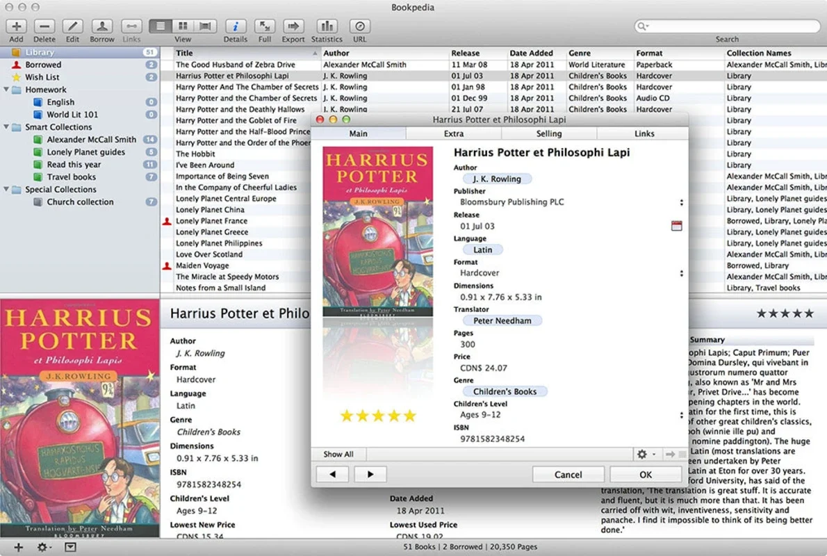 Bookpedia for Mac - Manage Your Book Collection Easily