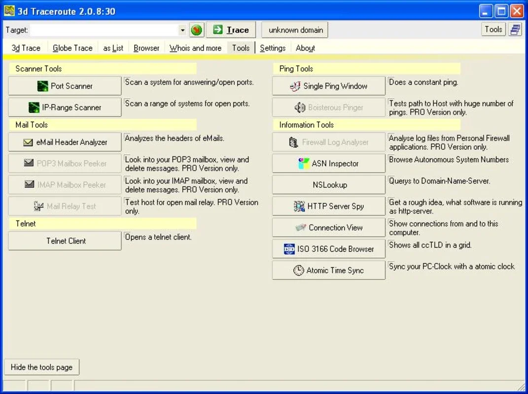 3d Traceroute for Windows: Reveal Data Paths