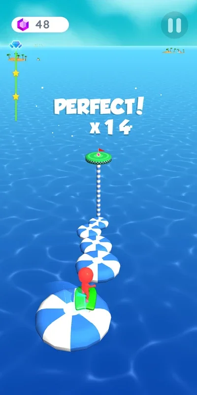 Water Race for Android - Slide with the Music