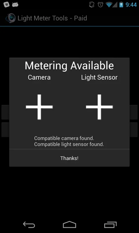 Light Meter Tools - Trial for Android: Accurate Exposure Aid