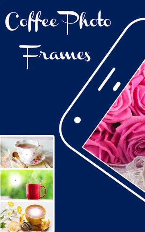 Coffee cup photo frames editor for Android: Personalize Photos