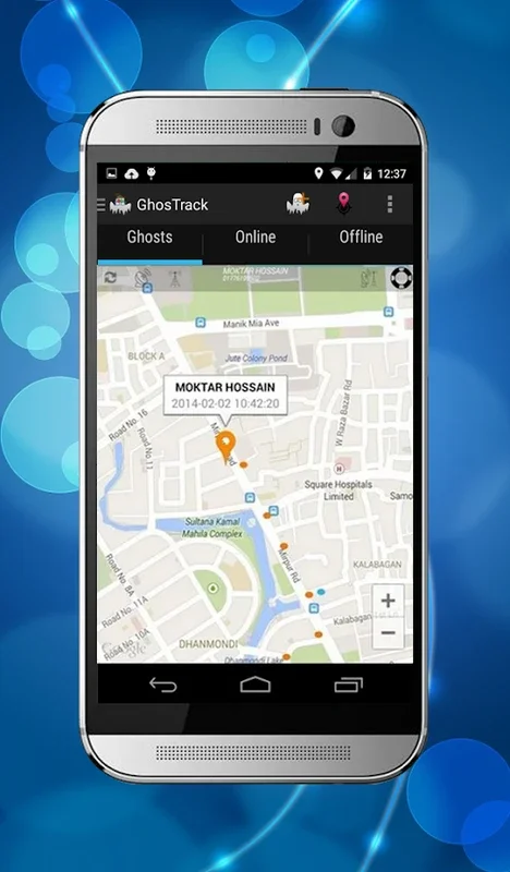 GhosTrack for Android: Accurate Tracking App