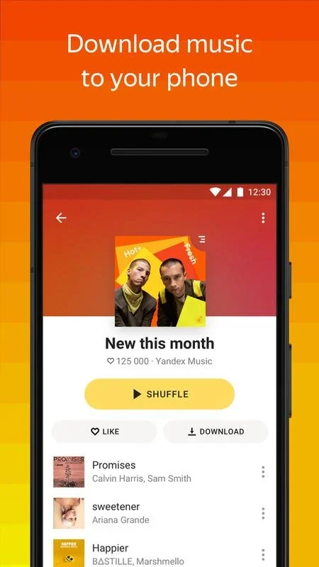 Yandex Music for Android: Rich Music Experience