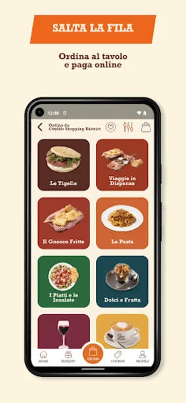 Dispensa Emilia for Android - Seamless Dining & Rewards