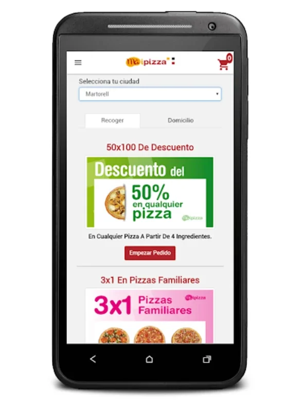 MaiPizza for Android: Effortless Pizza Ordering